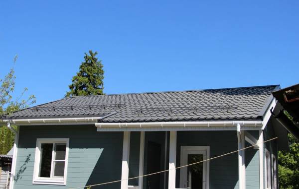 Кровля металлочерепица